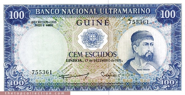 100 اسکودو گینه پرتغال