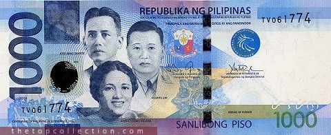 1000 پزو فیلیپین