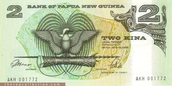 2 کینا گینه پاپوآ