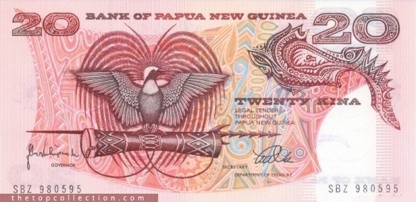 20 کینا پاپوآ گینه نو (p10c)