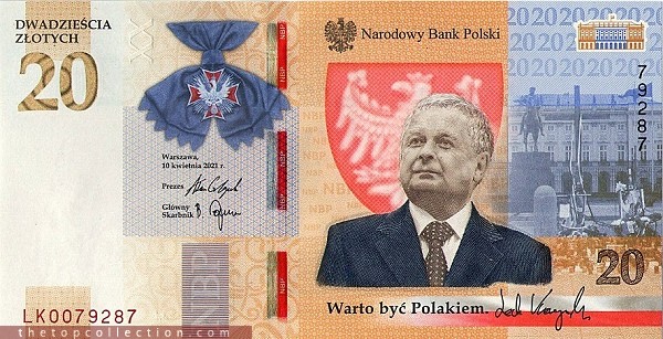20 زلوتی لهستان (یادبود- همراه با فولدر)