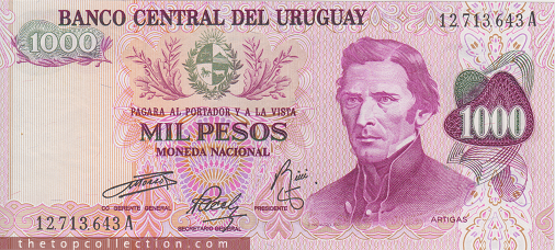 1000 پزو اروگوئه