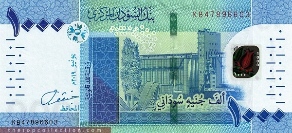 1000 پوند سودان 