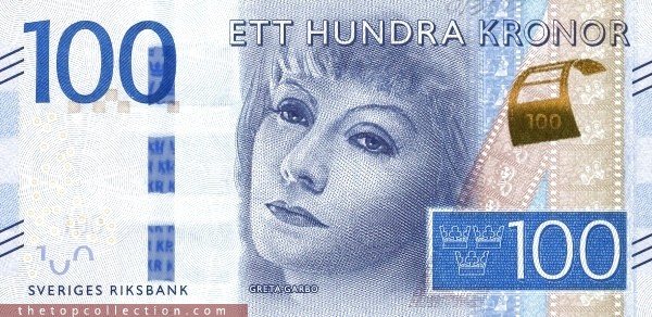 100 کرون سوئد 