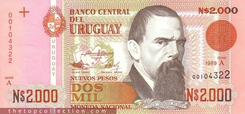 2000 پزو اروگوئه