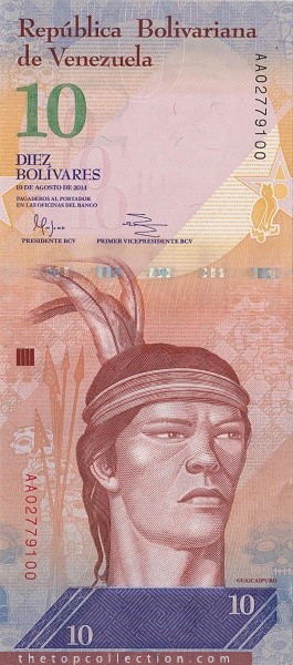 10 بولیوار ونزوئلا