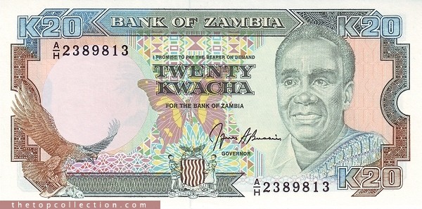 20 کواچا زامبیا 