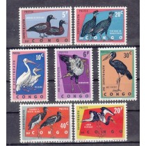 سری تمبر پرندگان کنگو (قیمت جهانی 21 یورو)