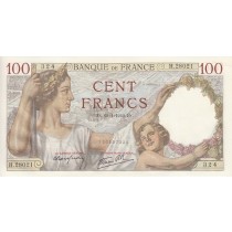 100 فرانک فرانسه 1942