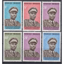 سری تمبرهای رواندا با تصویر پرزیدنت 
