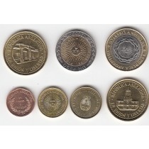 ست سکه های آرژانتین 