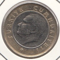 سکه 1 لیر ترکیه