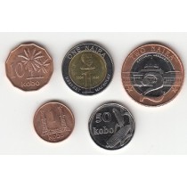 فول ست سکه های کمیاب نیجریه 