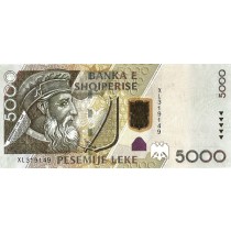 5000 لک آلبانی 