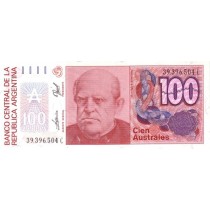  100 اوسترال آرژانتین
