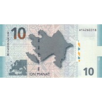 10 مانات آذربایجان (چاپ2005)