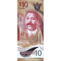 10 دلار باربادوس 