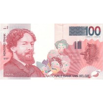 100 فرانک بلژیک 