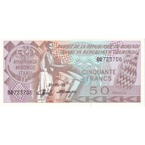 50 فرانک بروندی