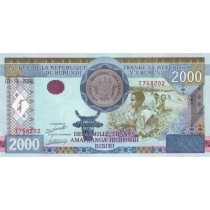 2000 فرانک بروندی