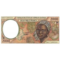 2000 فرانک گینه استوائی سال 2000