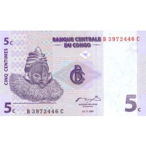 5 سنتیم کنگو