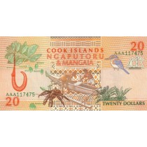 20 دلار جزایر کوک