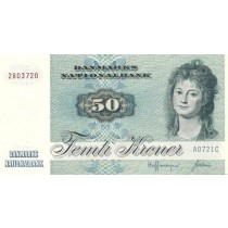 50 کرون دانمارک 1972