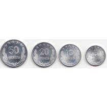 فول ست سکه های 1964آلبانی (کمیاب ) 