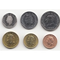 ست سکه های السالوادور (کمیاب )