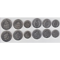 فول ست سکه های جزایر کارائیب شرقی  