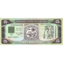 50 دلار لیبریا چاپ1991 -بانک ملی لیبریا