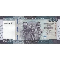 500 دلار لیبریا چاپ 2020