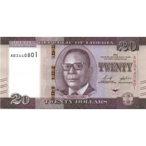 20 دلار لیبریا 2022