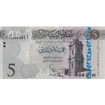 5 دینار لیبی