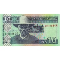 10 دلار نامیبیا 