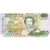 20 دلار نیوزلند