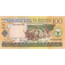 100 فرانک رواندا 
