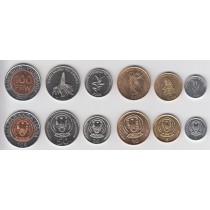 فول ست سکه های رواندا (کمیاب )