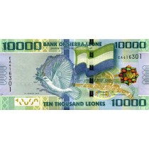 10000 لئون سیرالئون چاپ 2013