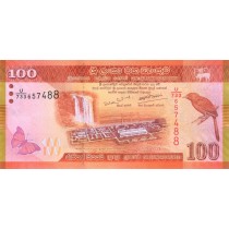 100 روپیه سریلانکا 