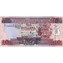 10 دلار جزایر سلیمان 