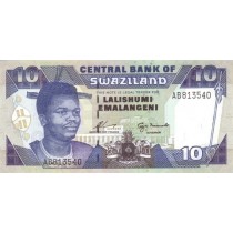 10 امالانگنی سوازیلند سال 1995 (کمیاب )