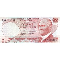 20 لیر ترکیه