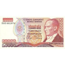 20000 لیر ترکیه (p201)