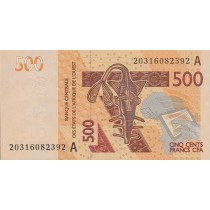 500 فرانک ساحل عاج