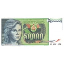 50000 دینار یوگسلاوی 