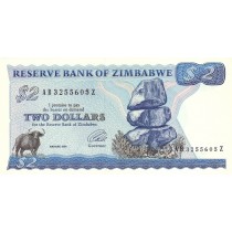 2 دلار زیمباوه p1c