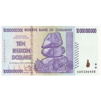 10 میلیارد دلار زیمباوه 