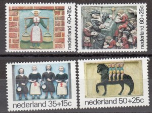 سری تمبر نقاشی های مفهومی هلند